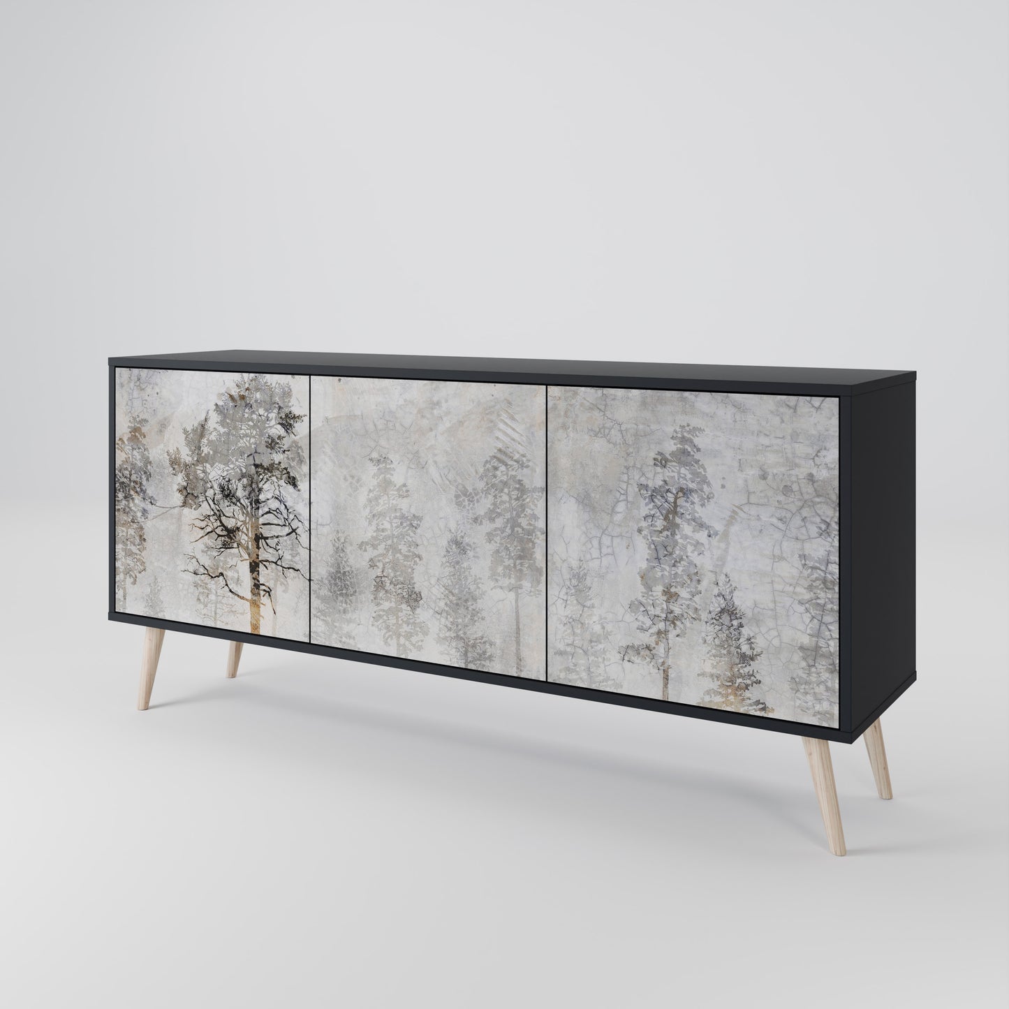 FADE IN THE TREES 3-Door Sideboard