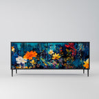 MIDNIGHT BLOSSOM 3-Door Sideboard