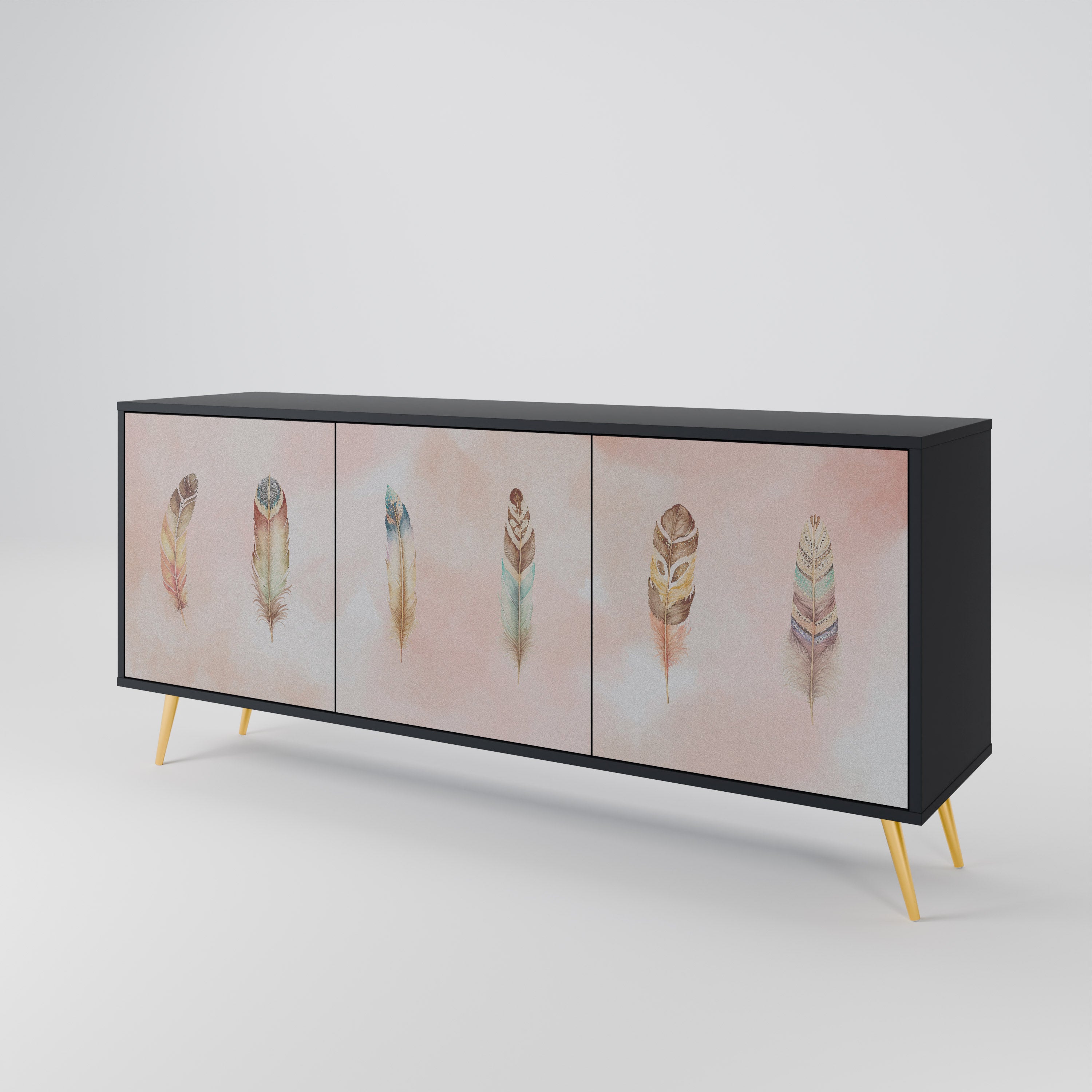 THE DELIQUESCE 3-Door Sideboard