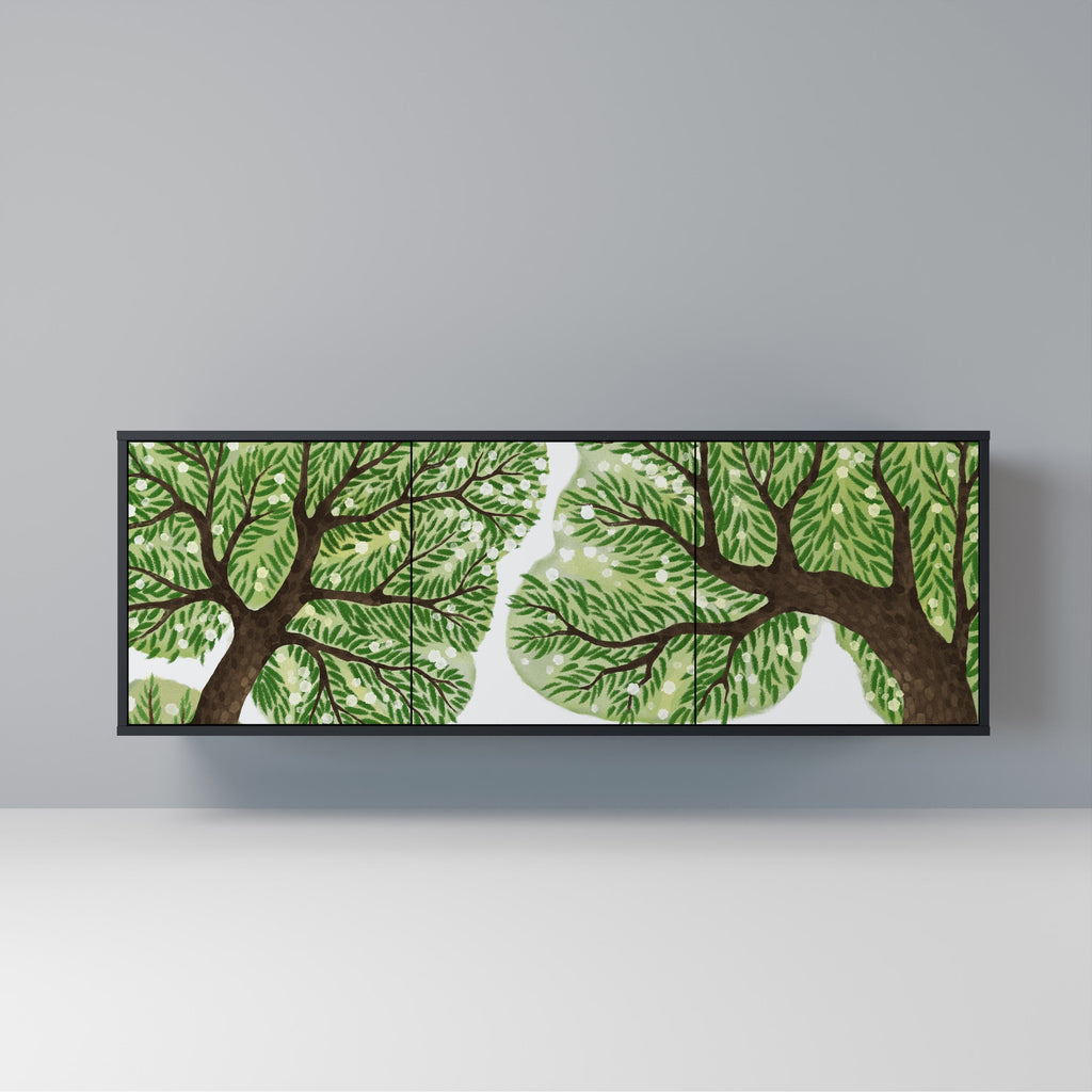 Buffet 3 portes WILDERNESS DASH en finition noire