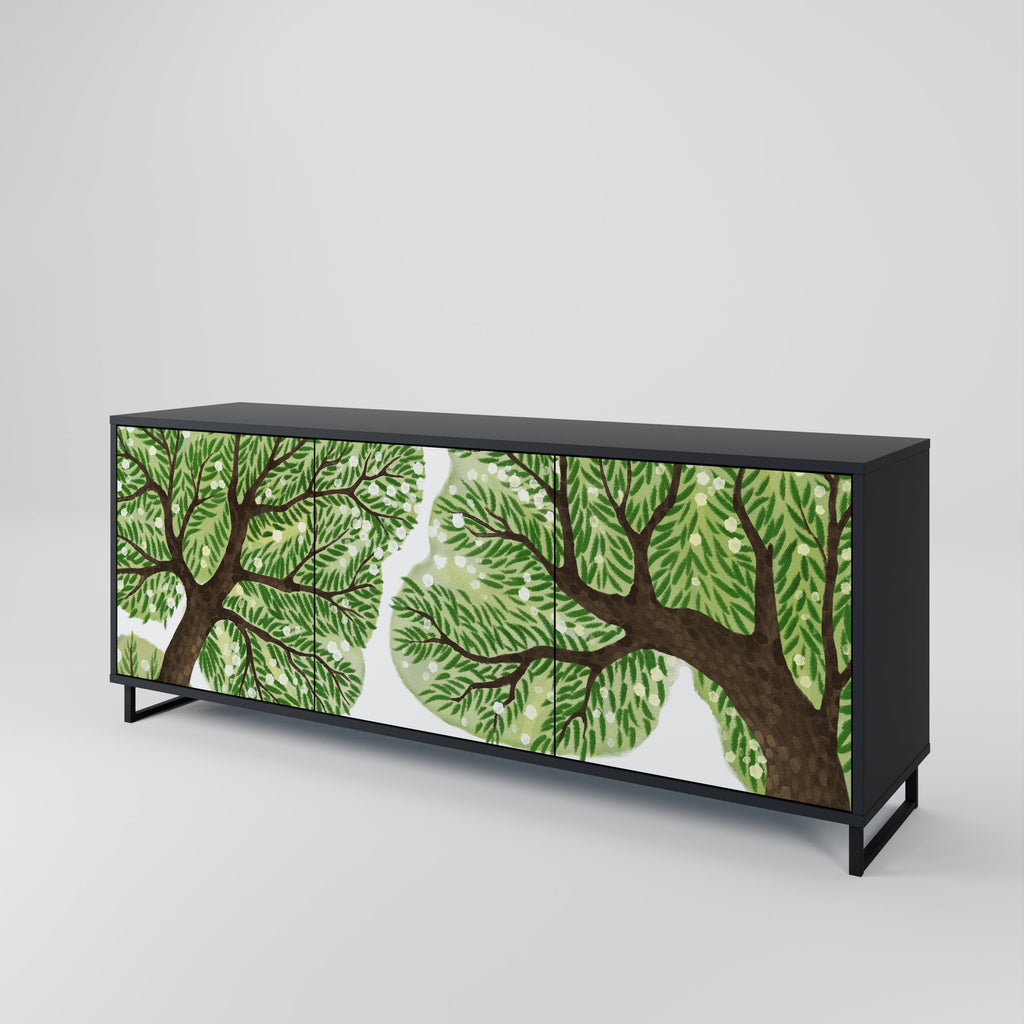 Buffet 3 portes WILDERNESS DASH en finition noire