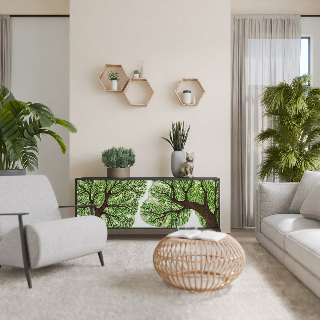 Buffet 3 portes WILDERNESS DASH en finition noire