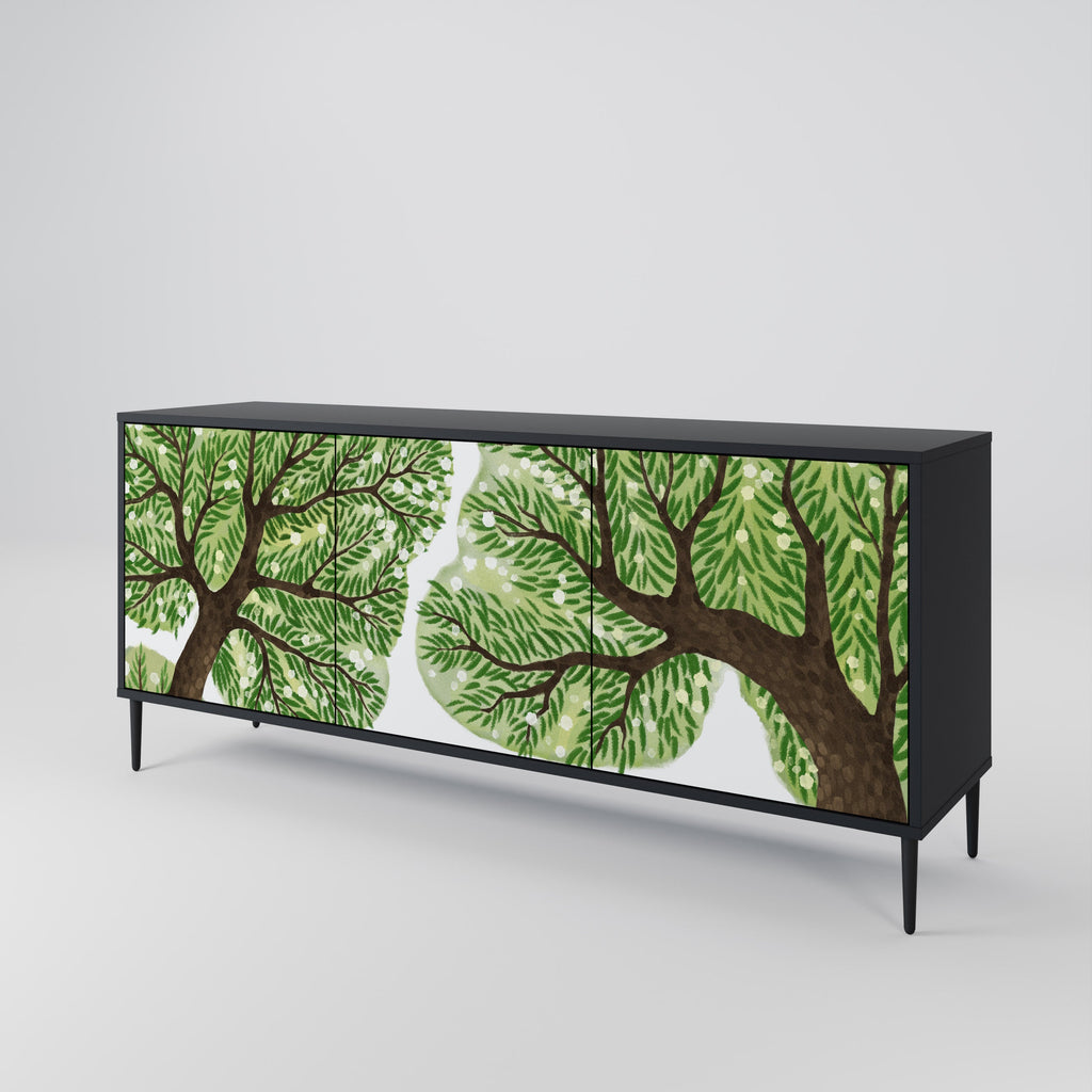 Buffet 3 portes WILDERNESS DASH en finition noire