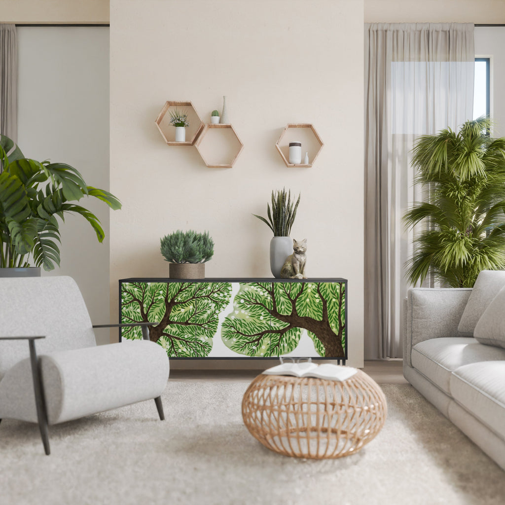 Buffet 3 portes WILDERNESS DASH en finition noire