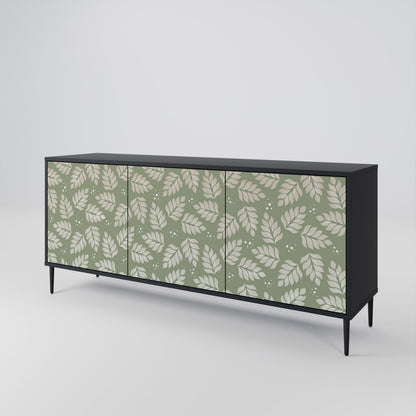 LEAVES ON GREEN 3-Door Sideboard