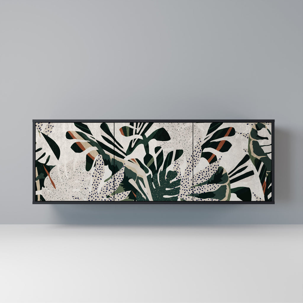 Buffet 3 portes VERDURE FORMATION finition noire