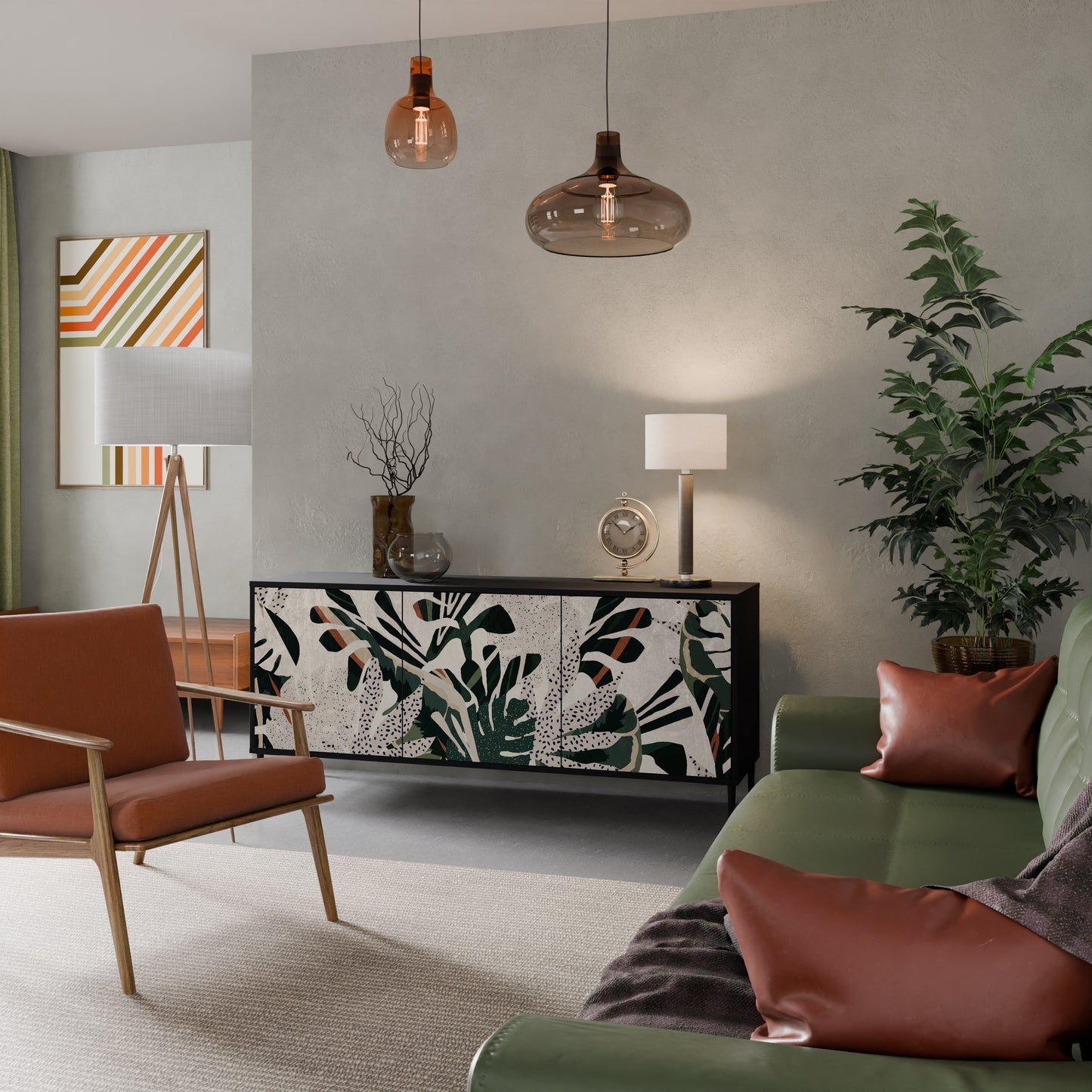 VERDURE FORMATION 3-Door Sideboard