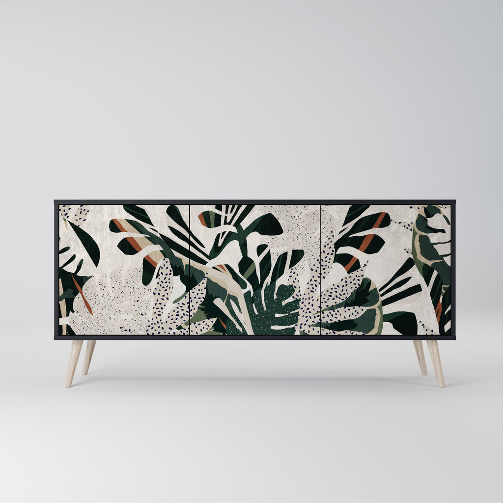 Buffet 3 portes VERDURE FORMATION finition noire