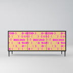 SKATEBOARD ARTISTRY 3-Door Sideboard