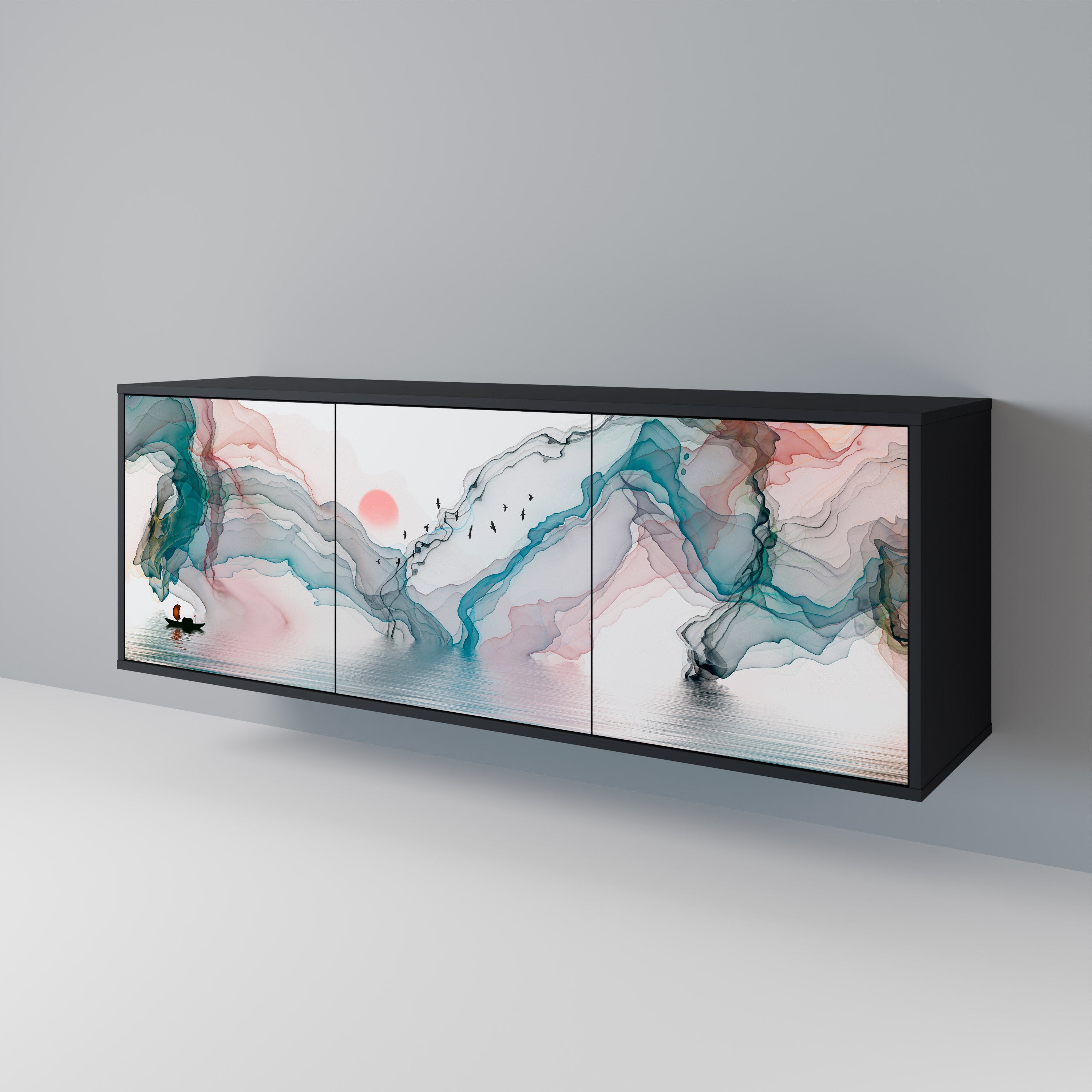 VELVET CROSSING 3-Door Sideboard