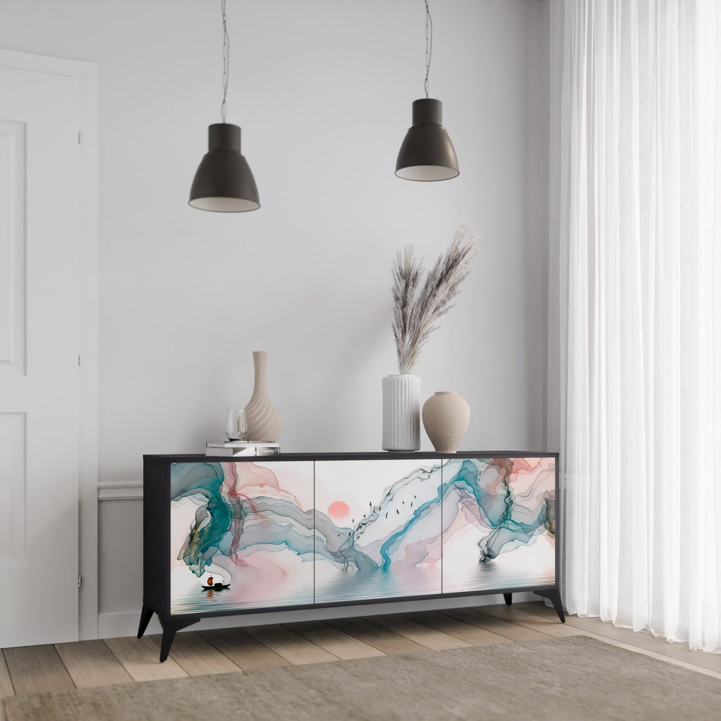 VELVET CROSSING 3-Door Sideboard