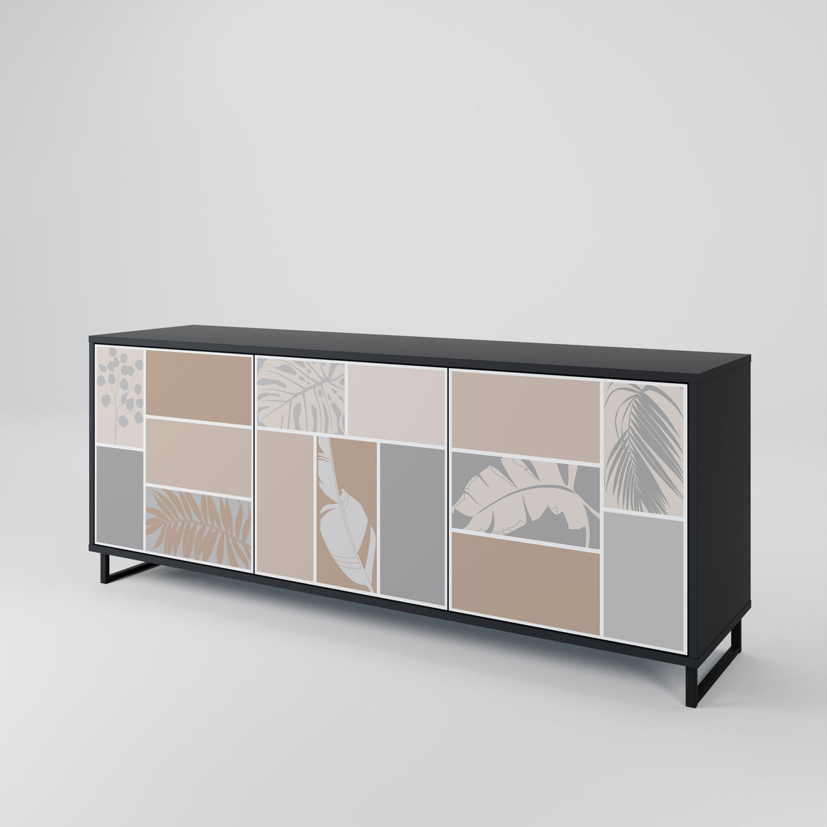 TROPICAL SHAPES 3-Door Sideboard
