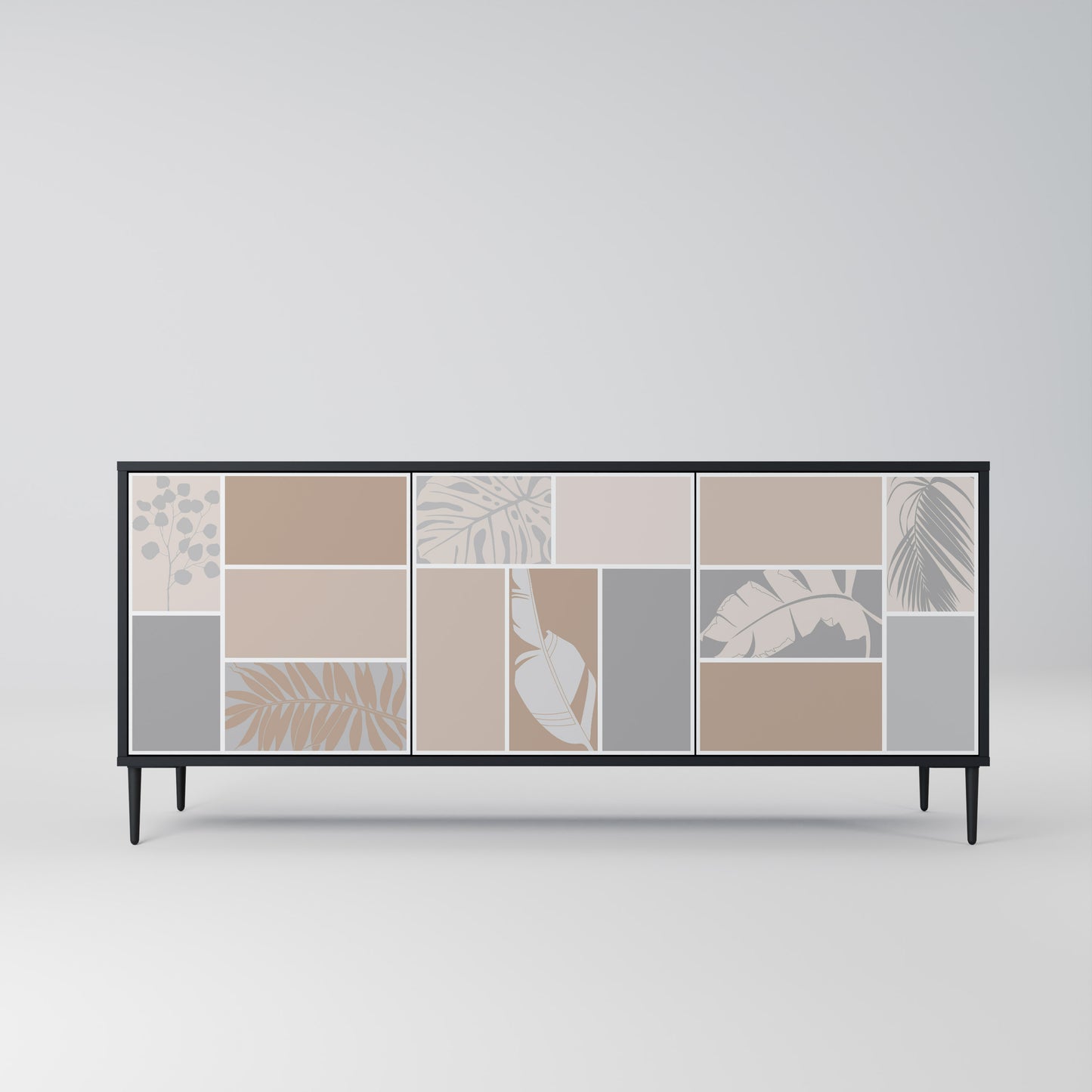 TROPICAL SHAPES 3-Door Sideboard