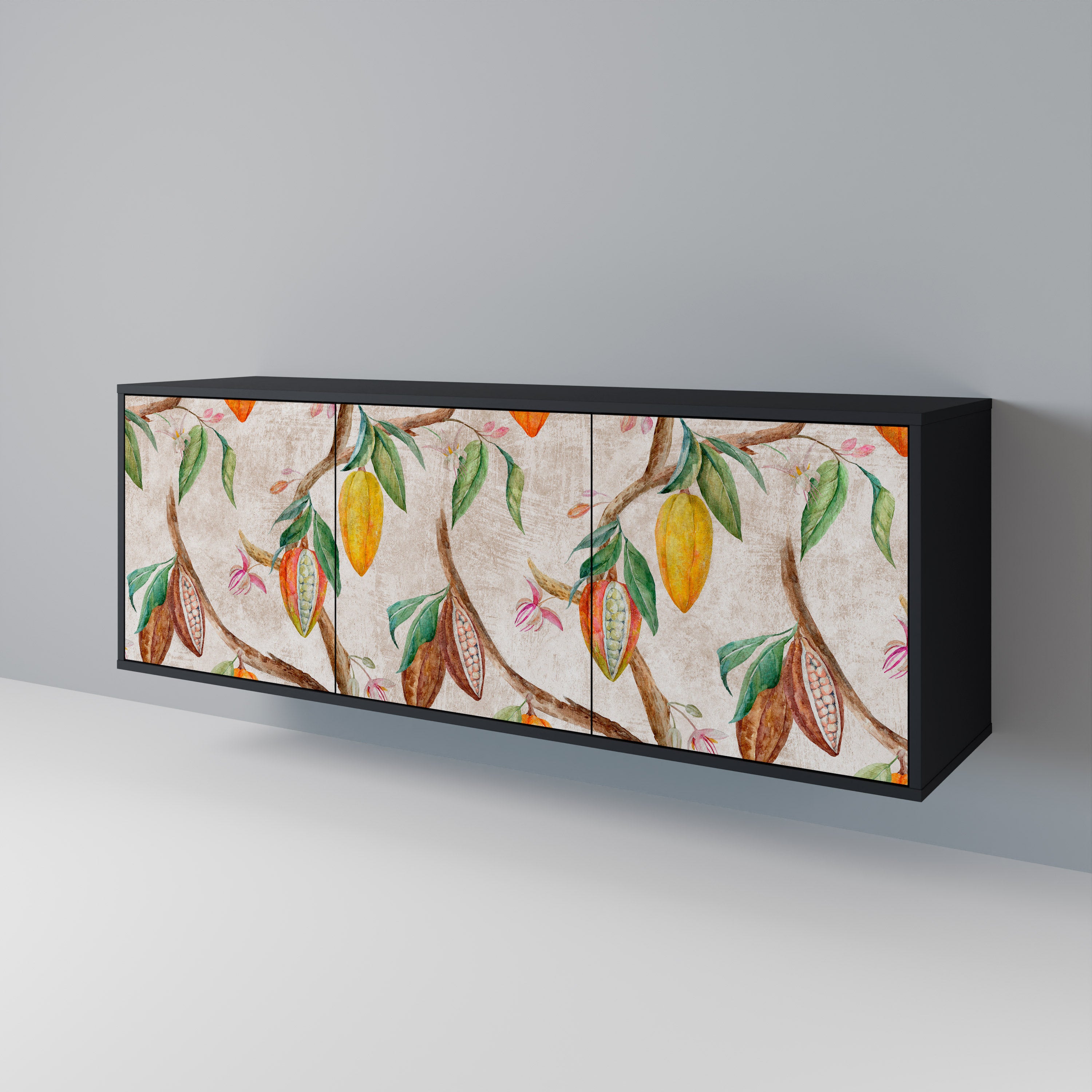 COCOA FRUITS 3-Door Sideboard