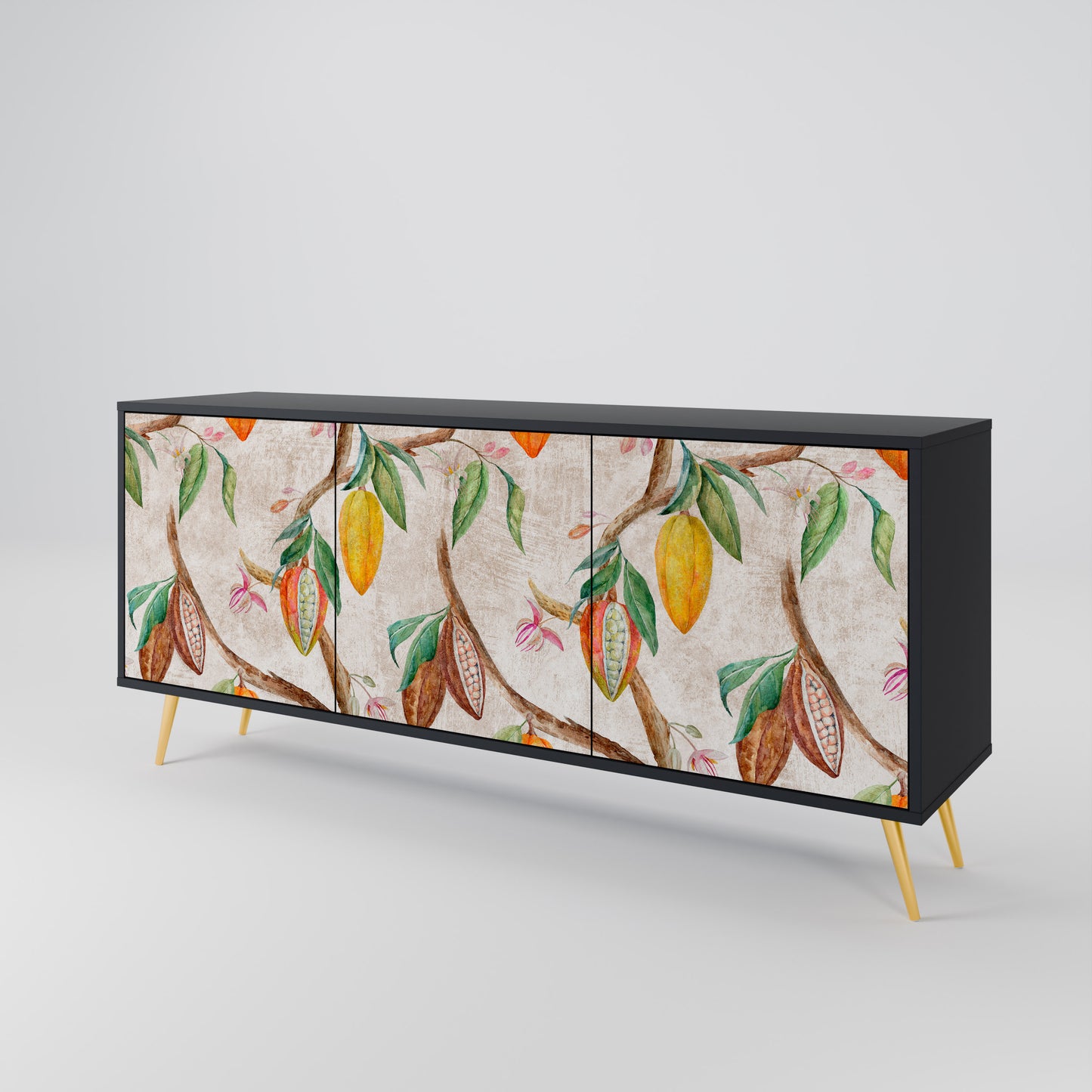 COCOA FRUITS 3-Door Sideboard
