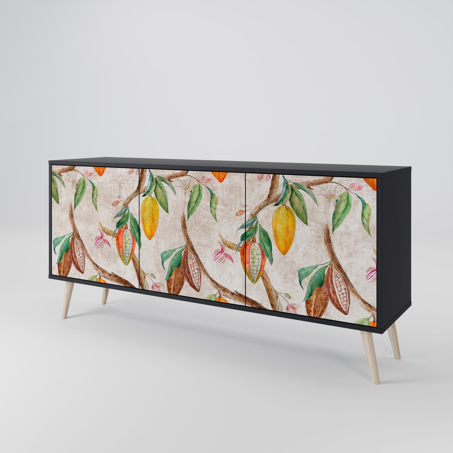COCOA FRUITS 3-Door Sideboard