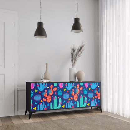 CACTUS VIBES 3-Door Sideboard