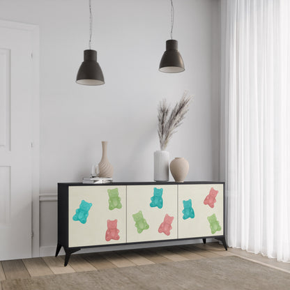 GUMMY BEARS 3-Door Sideboard