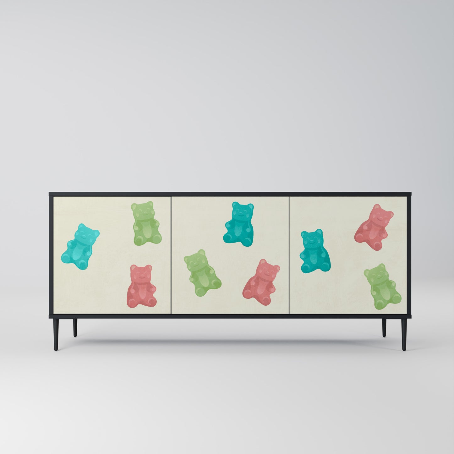 GUMMY BEARS 3-Door Sideboard