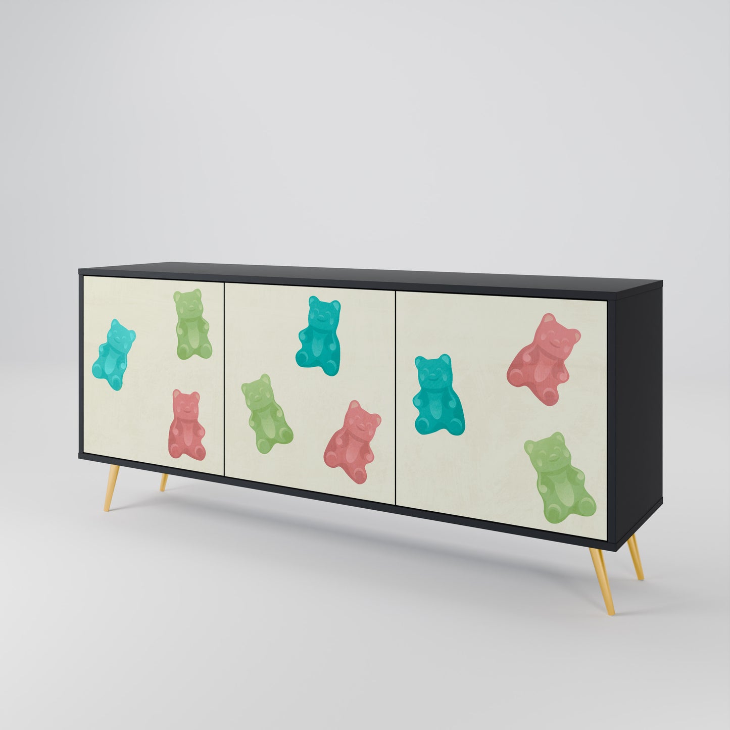 GUMMY BEARS 3-Door Sideboard