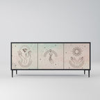 DELICATE BEAUTY 3-Door Sideboard