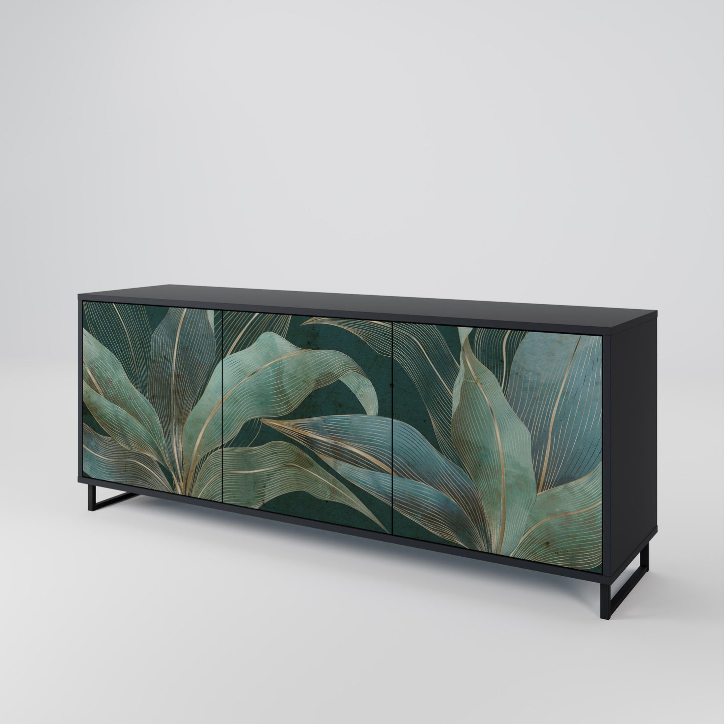 ROYAL GREEN 3-Door Sideboard