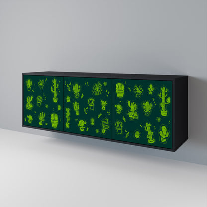 DESERT GREEN 3-Door Sideboard