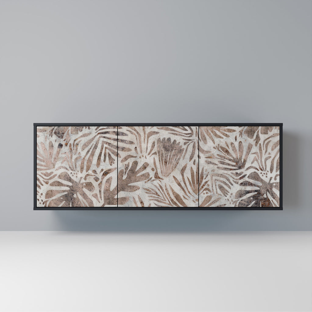 Buffet 3 portes PASSING TIME en finition noire