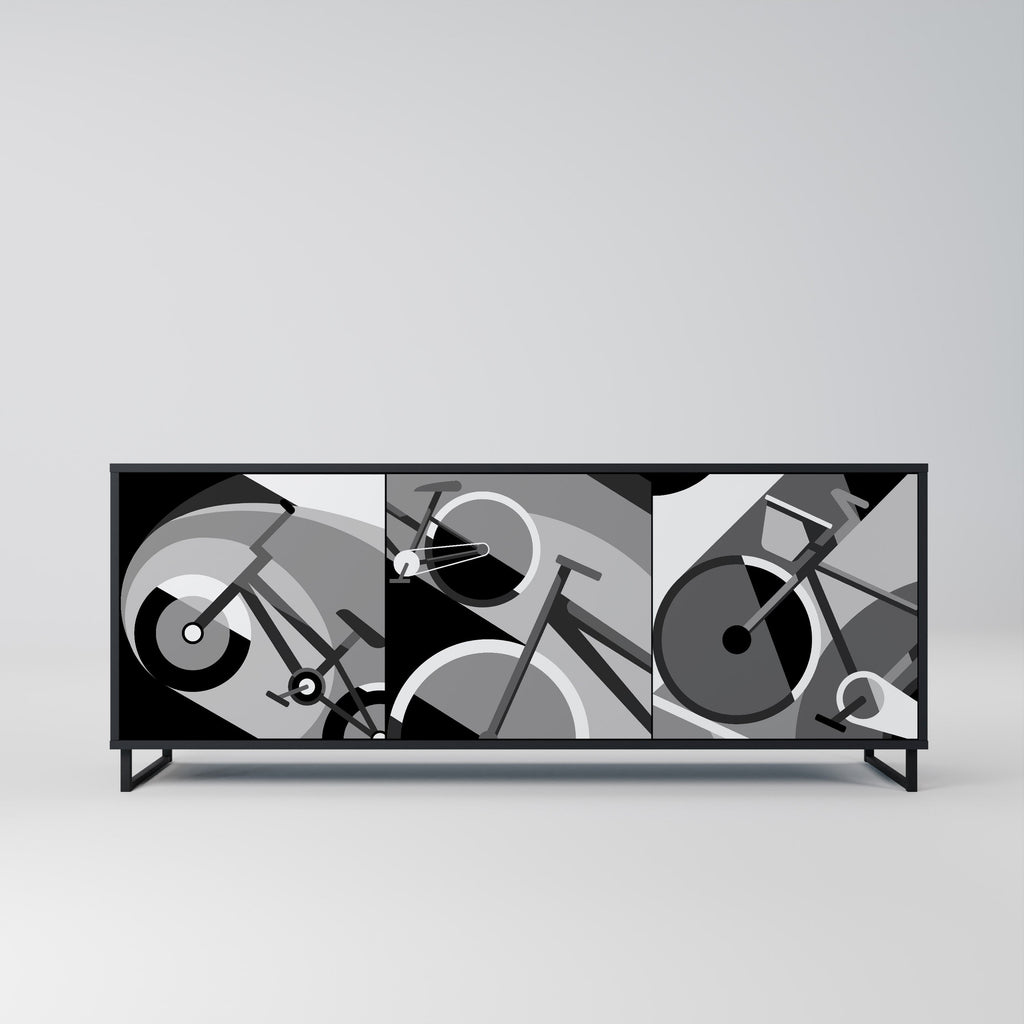 Buffet 3 portes BIKE ENERGY finition noire