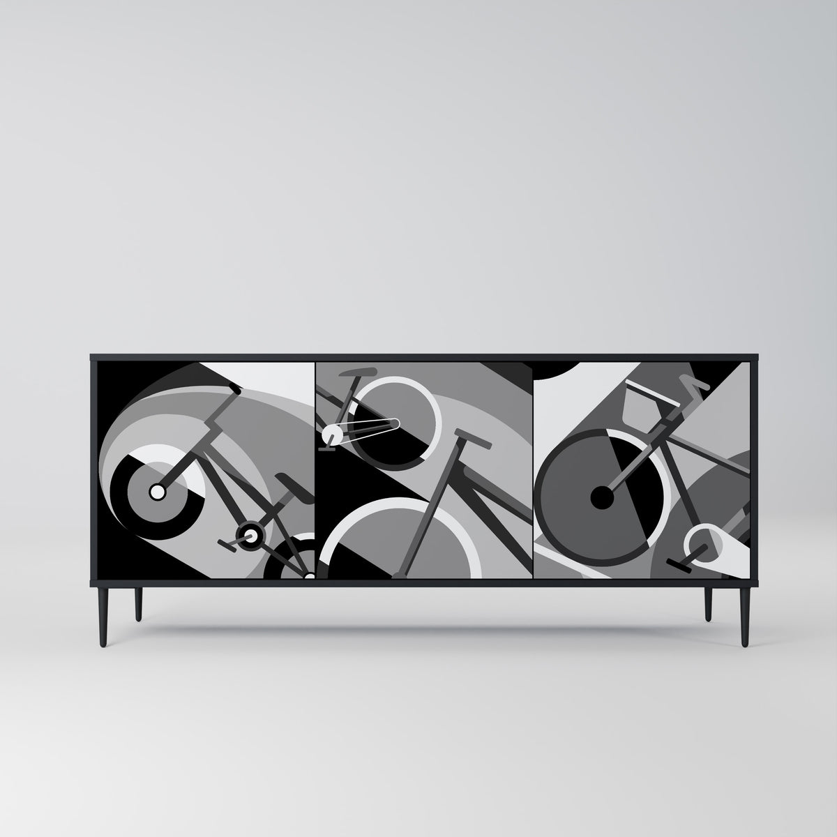 BIKE ENERGY 3-Door Sideboard