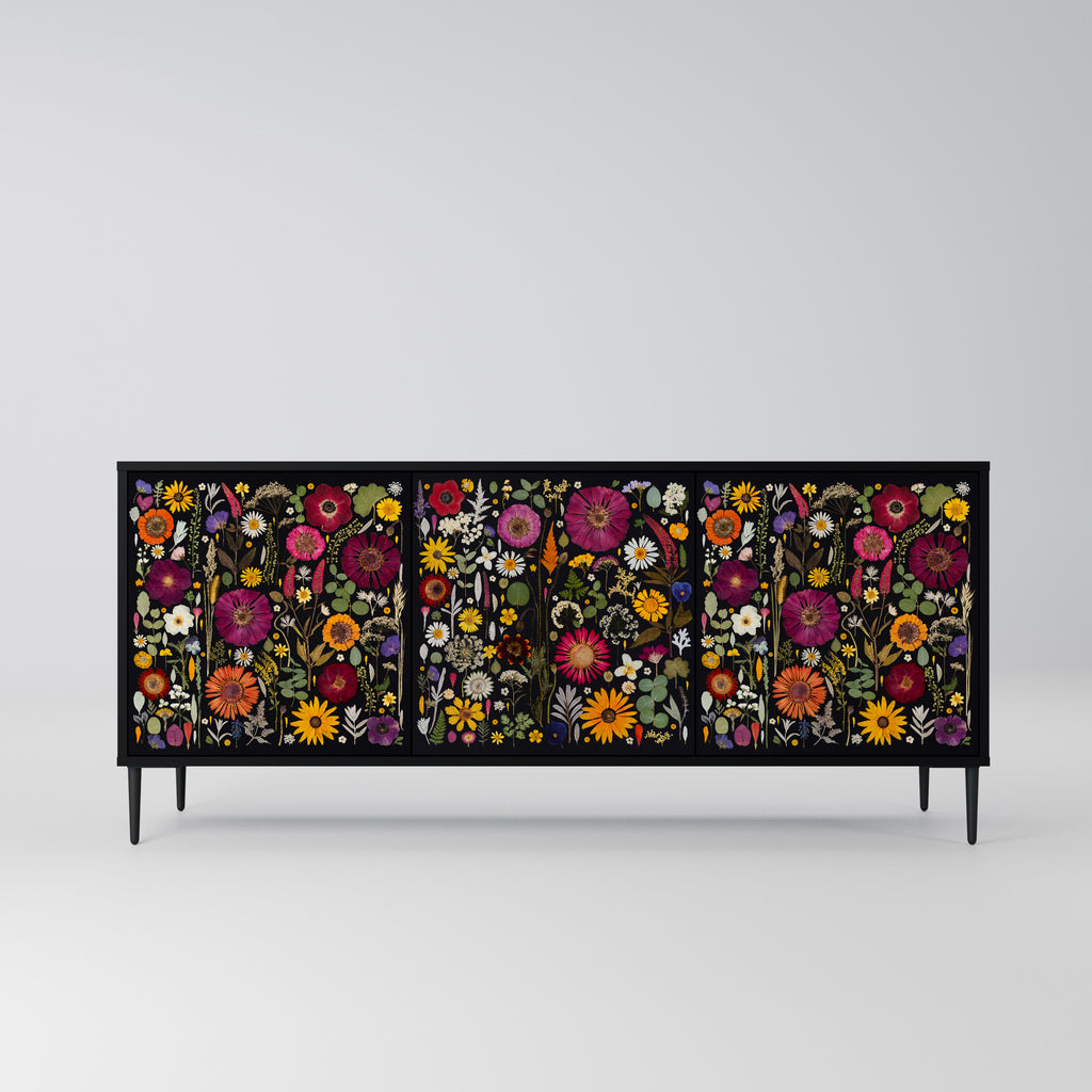 MIDNIGHT GARDEN 3-Door Sideboard