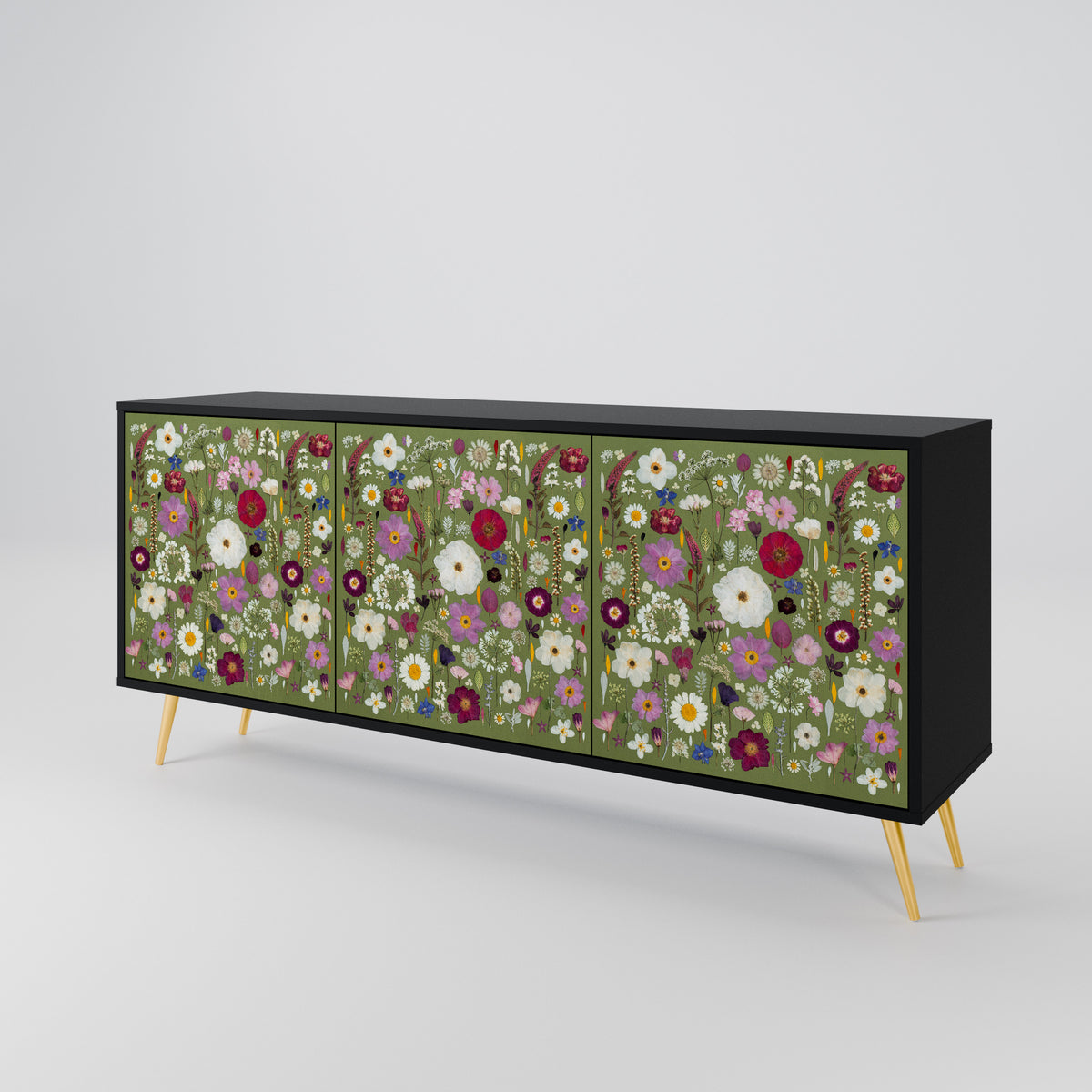 WILD GARDEN 3-Door Sideboard