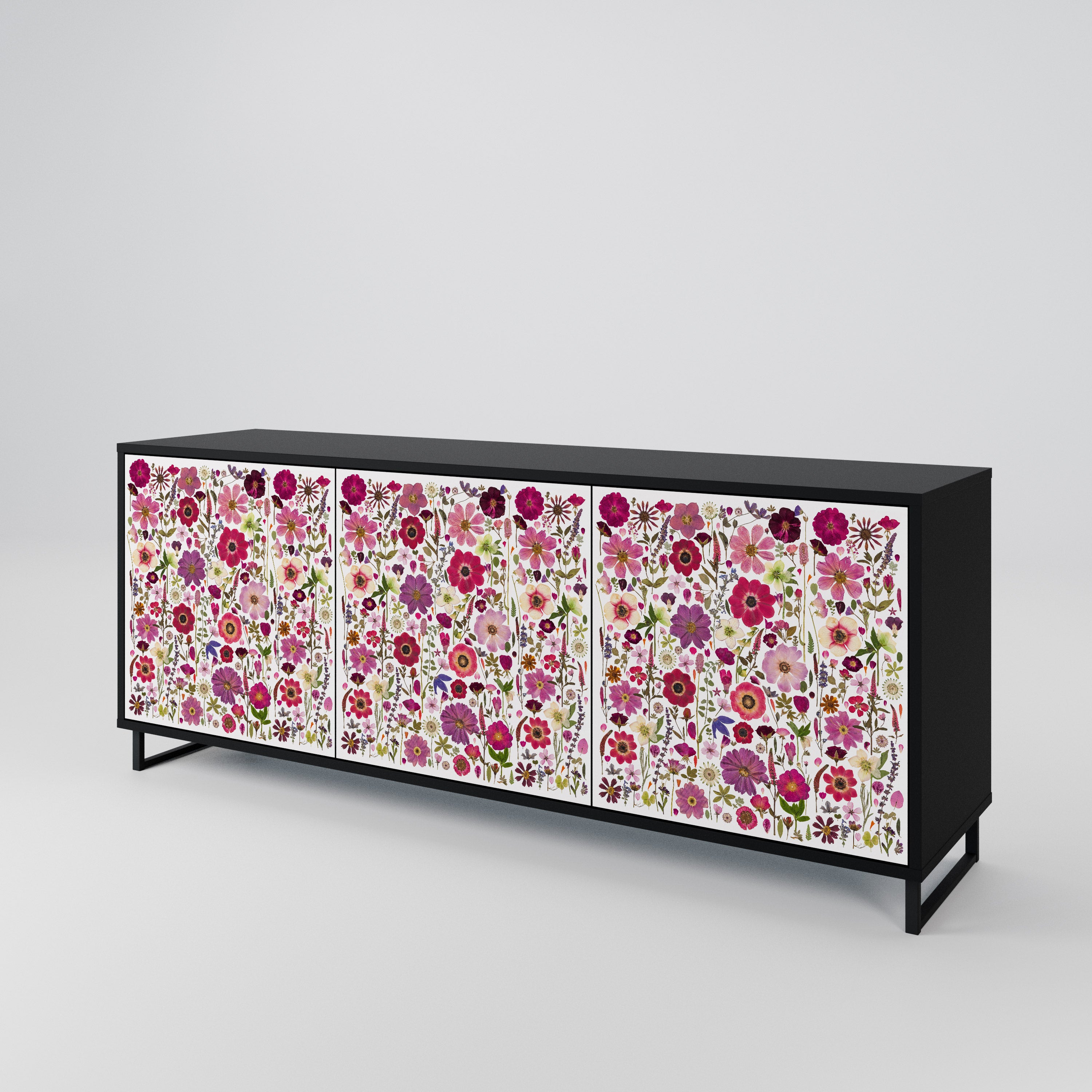 PETAL GARDEN 3-Door Sideboard