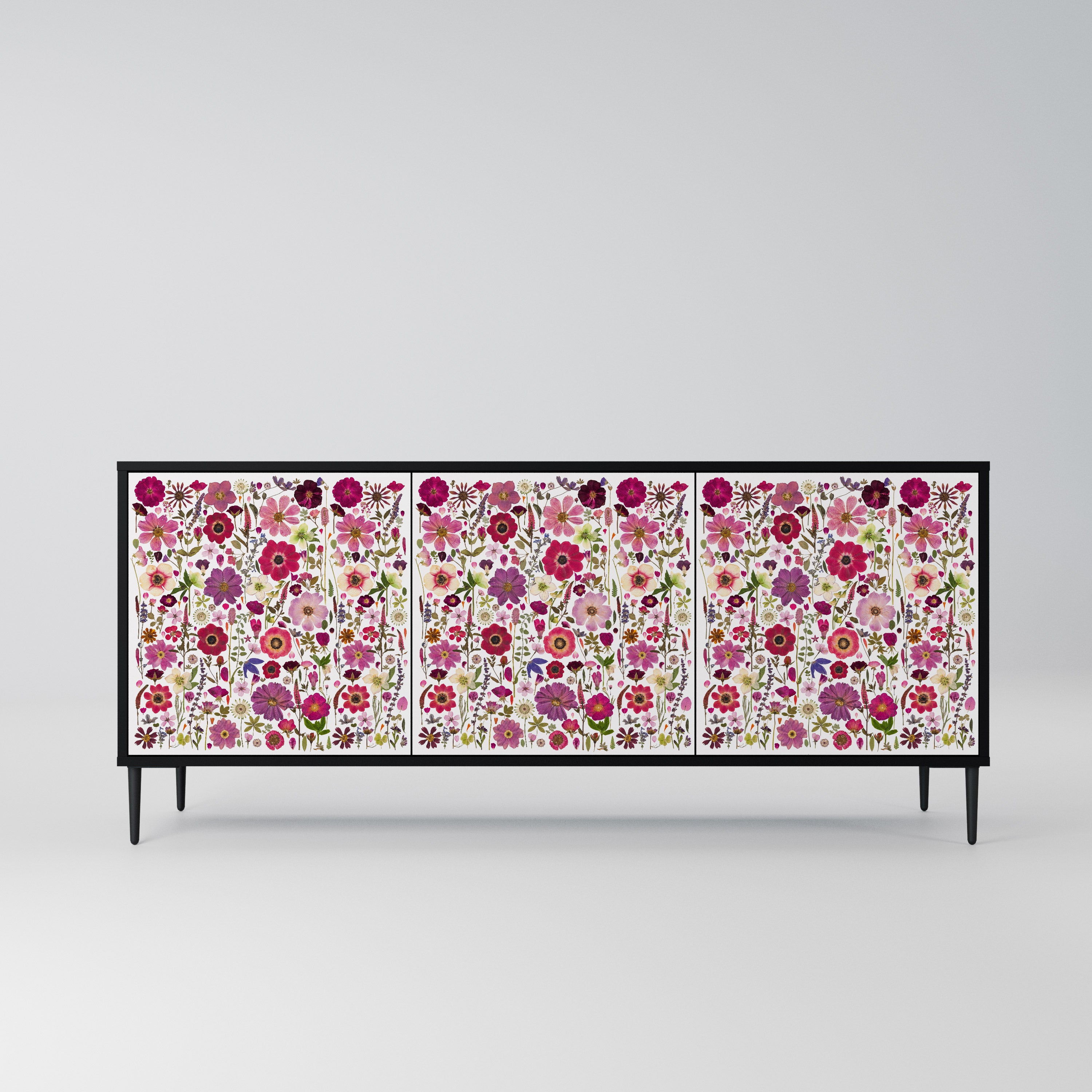 PETAL GARDEN 3-Door Sideboard