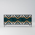ARTISTIC GEOMETRY 3-Door Sideboard