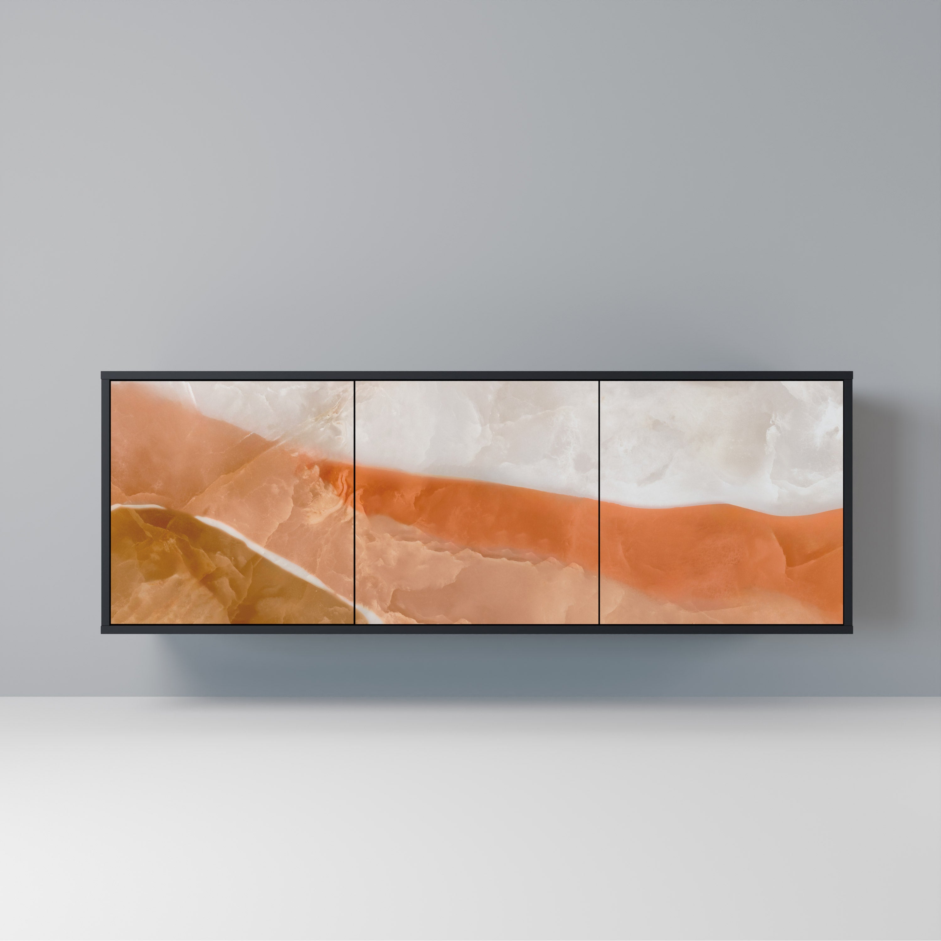 Buffet 3 portes SANDHILLS SPLENDOUR finition noire