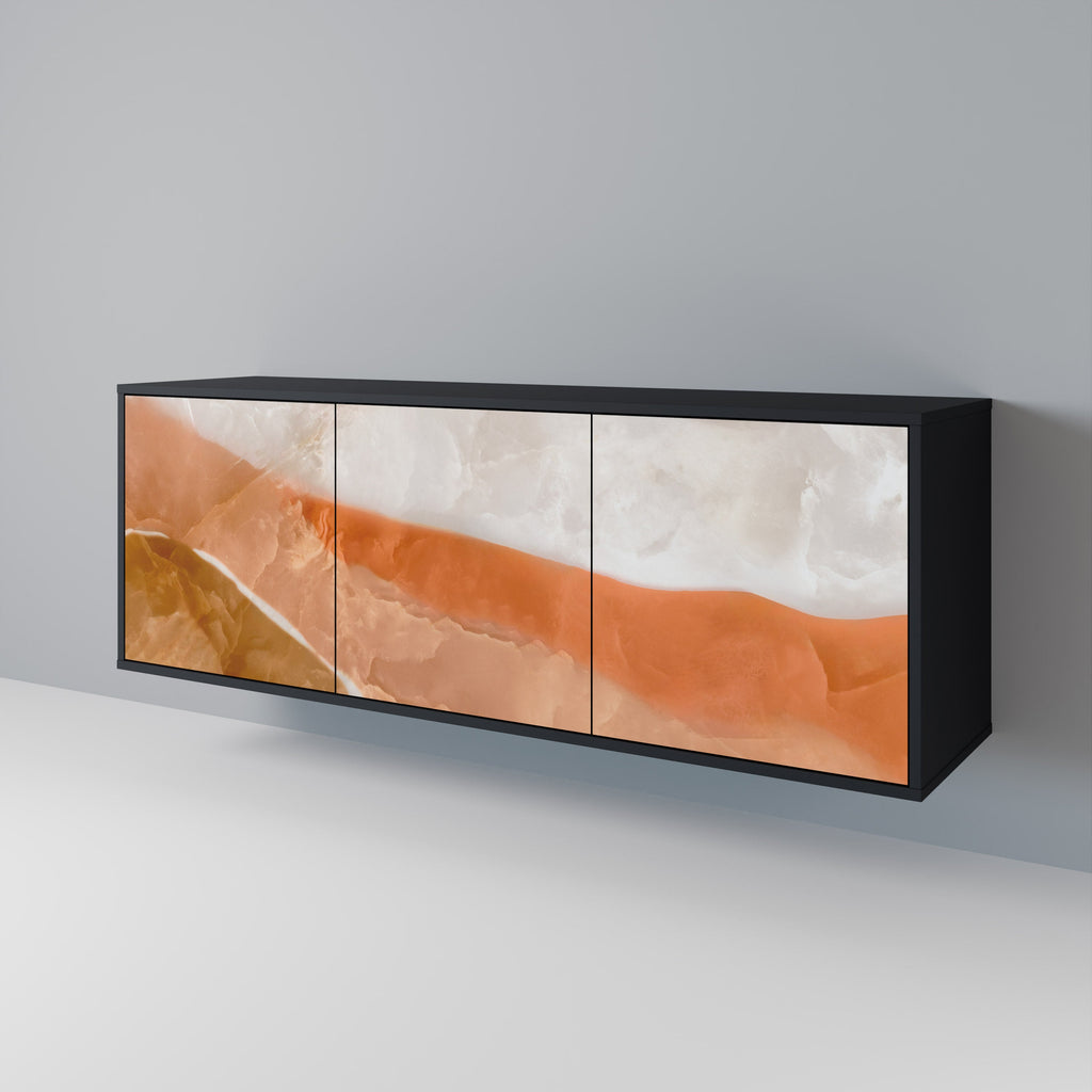 Buffet 3 portes SANDHILLS SPLENDOUR finition noire