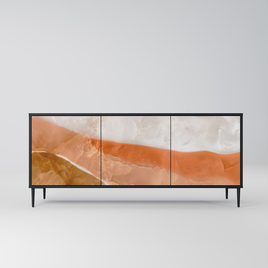 Buffet 3 portes SANDHILLS SPLENDOUR finition noire