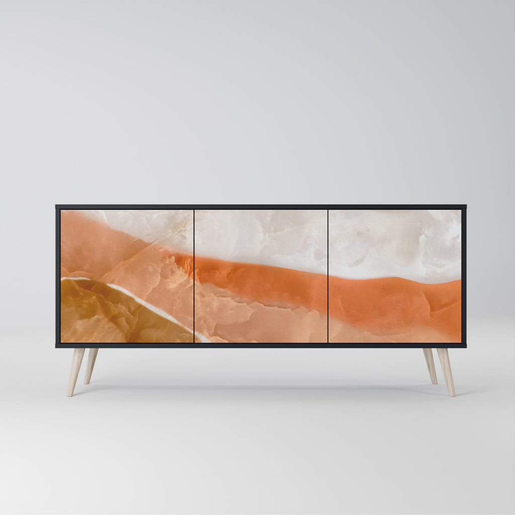 Buffet 3 portes SANDHILLS SPLENDOUR finition noire