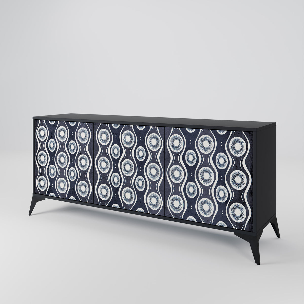 GRAPHITE EYES 3-Door Sideboard