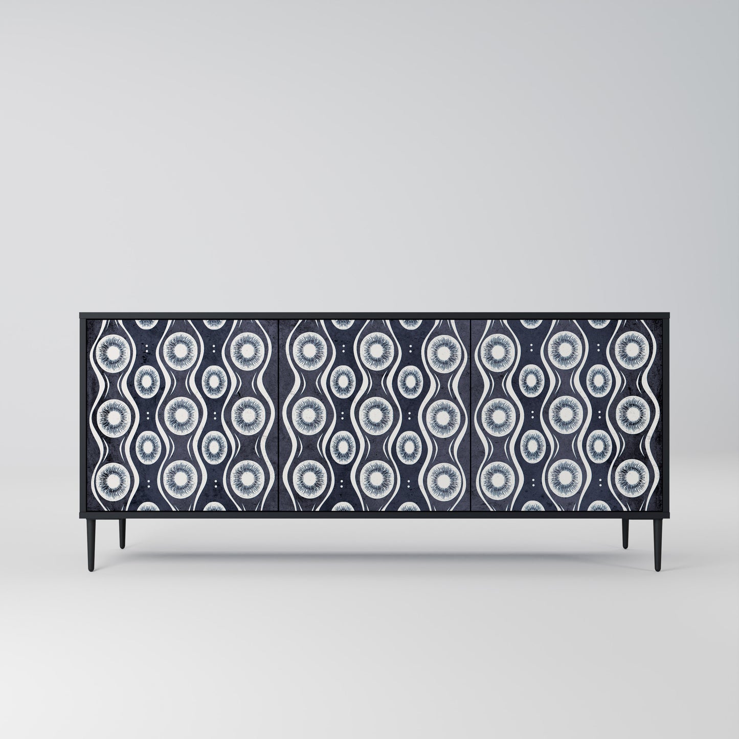 GRAPHITE EYES 3-Door Sideboard