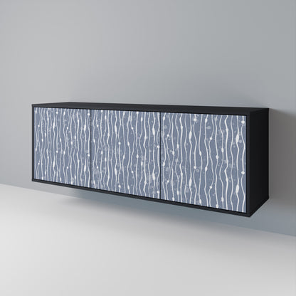 GRAPHITE RAIN 3-Door Sideboard