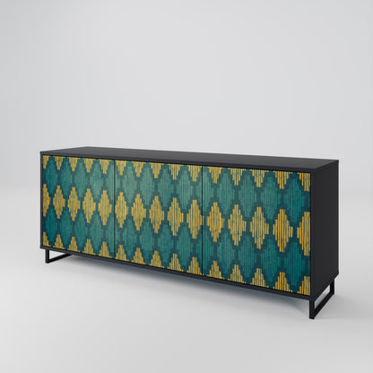 POLYGONS 3-Door Sideboard