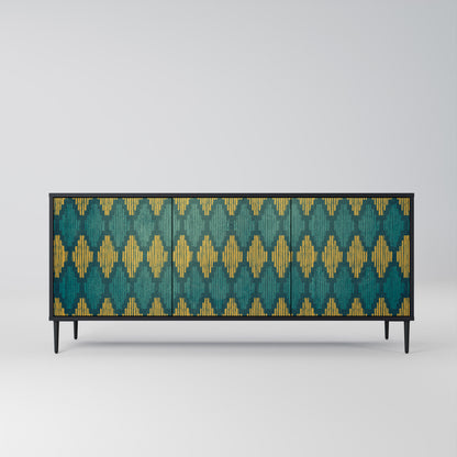 POLYGONS 3-Door Sideboard