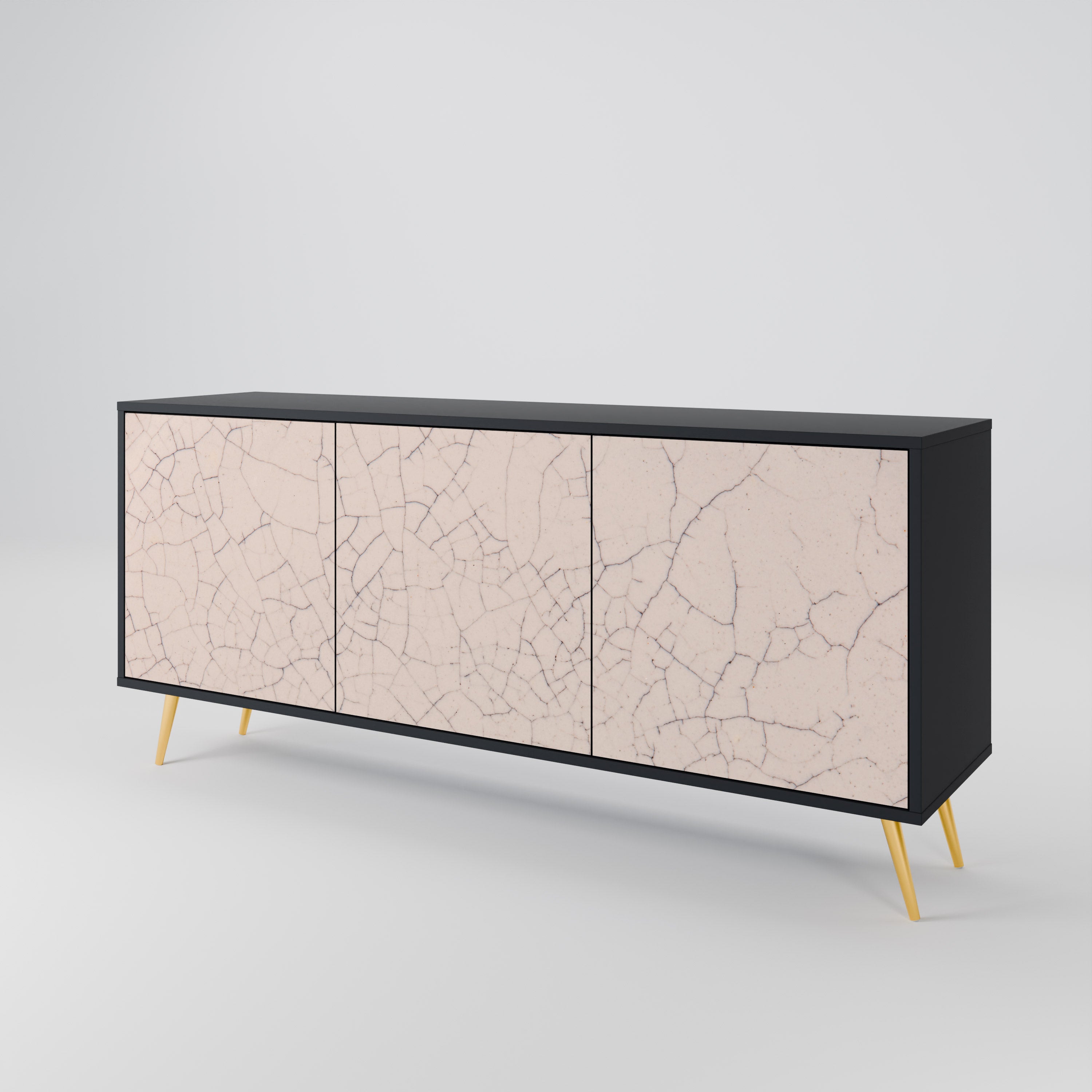 CERAMIC TEXTURE 3-Door Sideboard