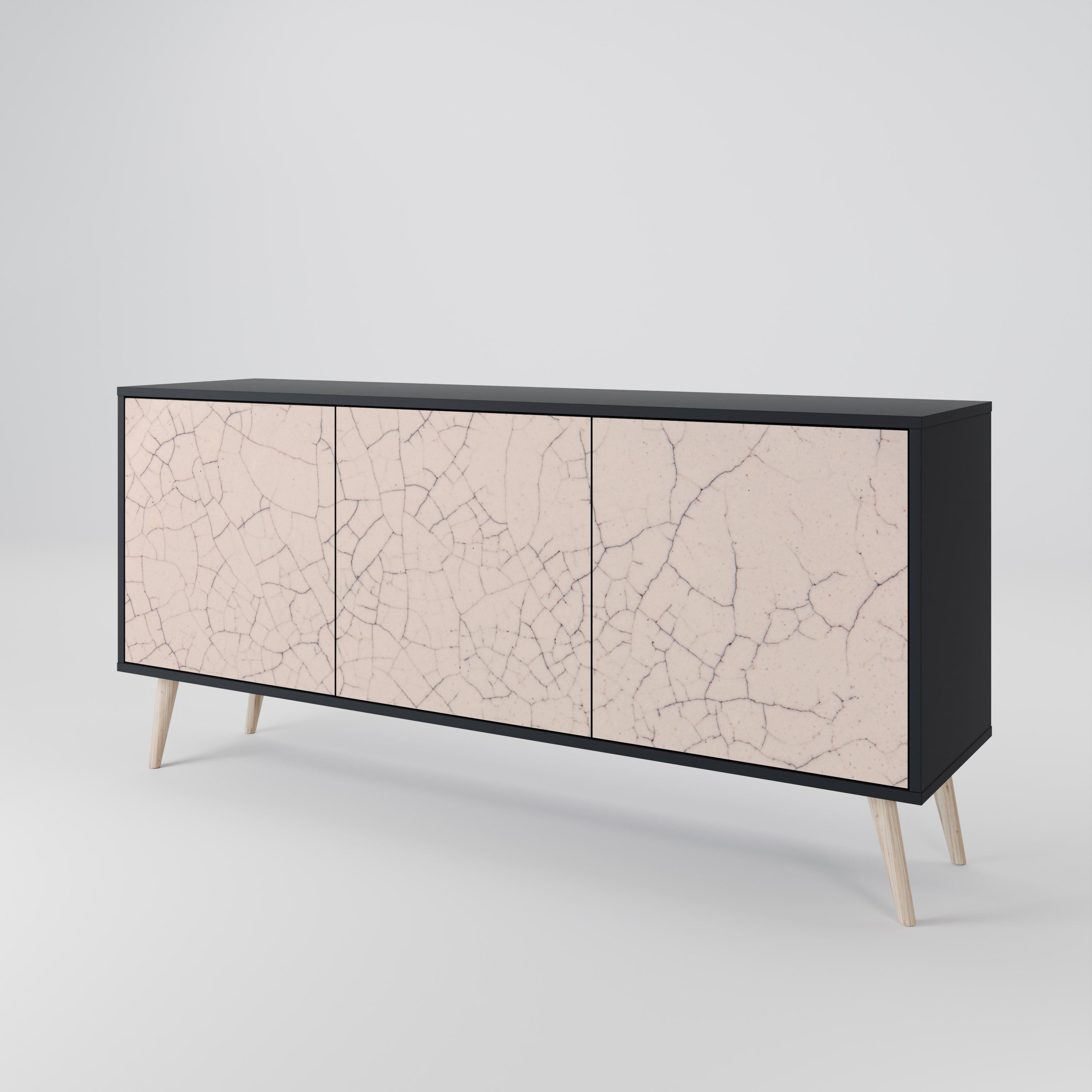 CERAMIC TEXTURE 3-Door Sideboard