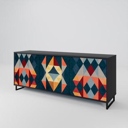 CRACKED ILLUSION 3-Door Sideboard