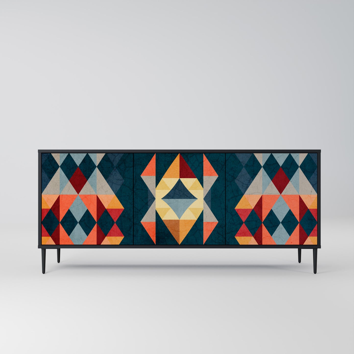 CRACKED ILLUSION 3-Door Sideboard