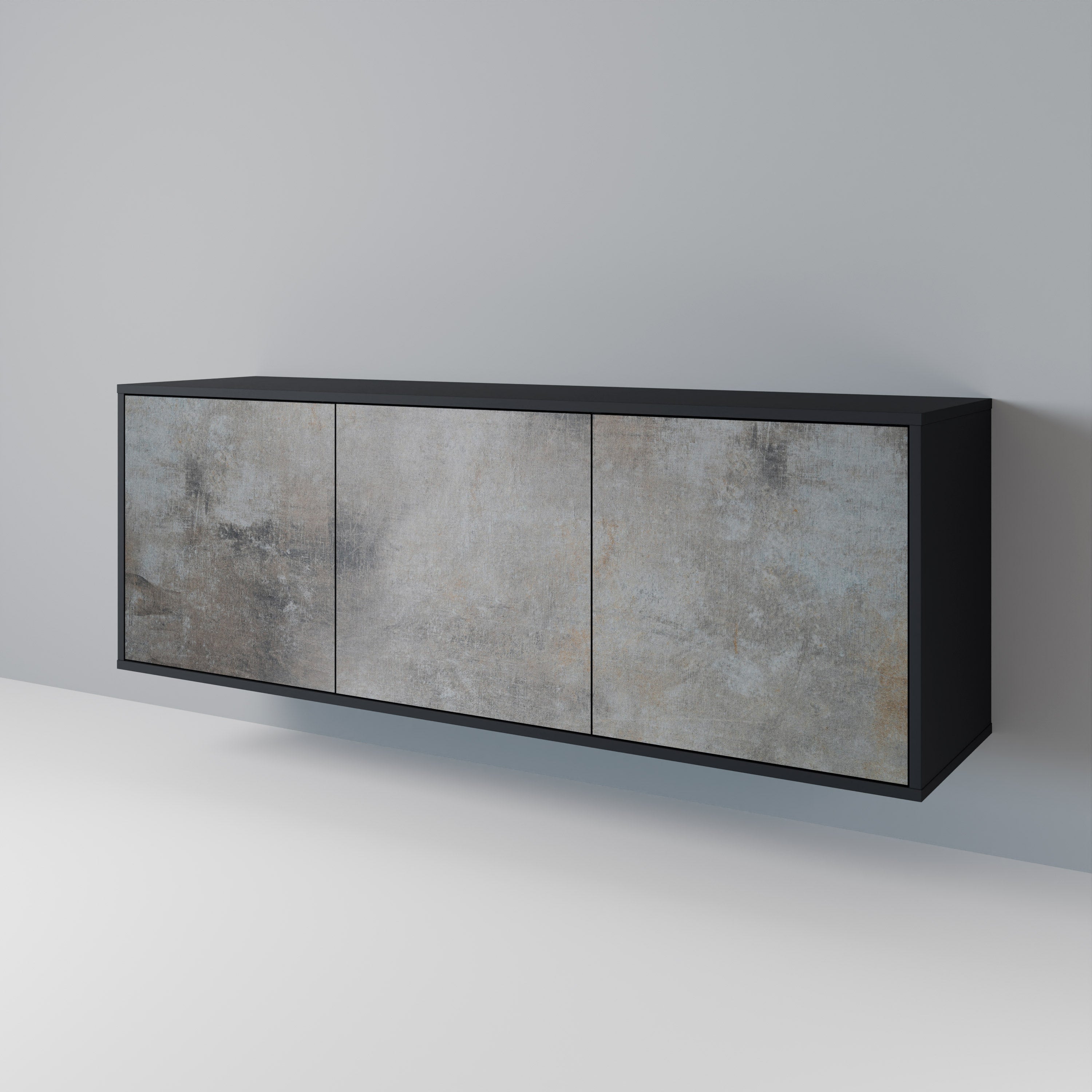 CONCRETE WALL 3-Door Sideboard