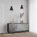 CONCRETE WALL 3-Door Sideboard